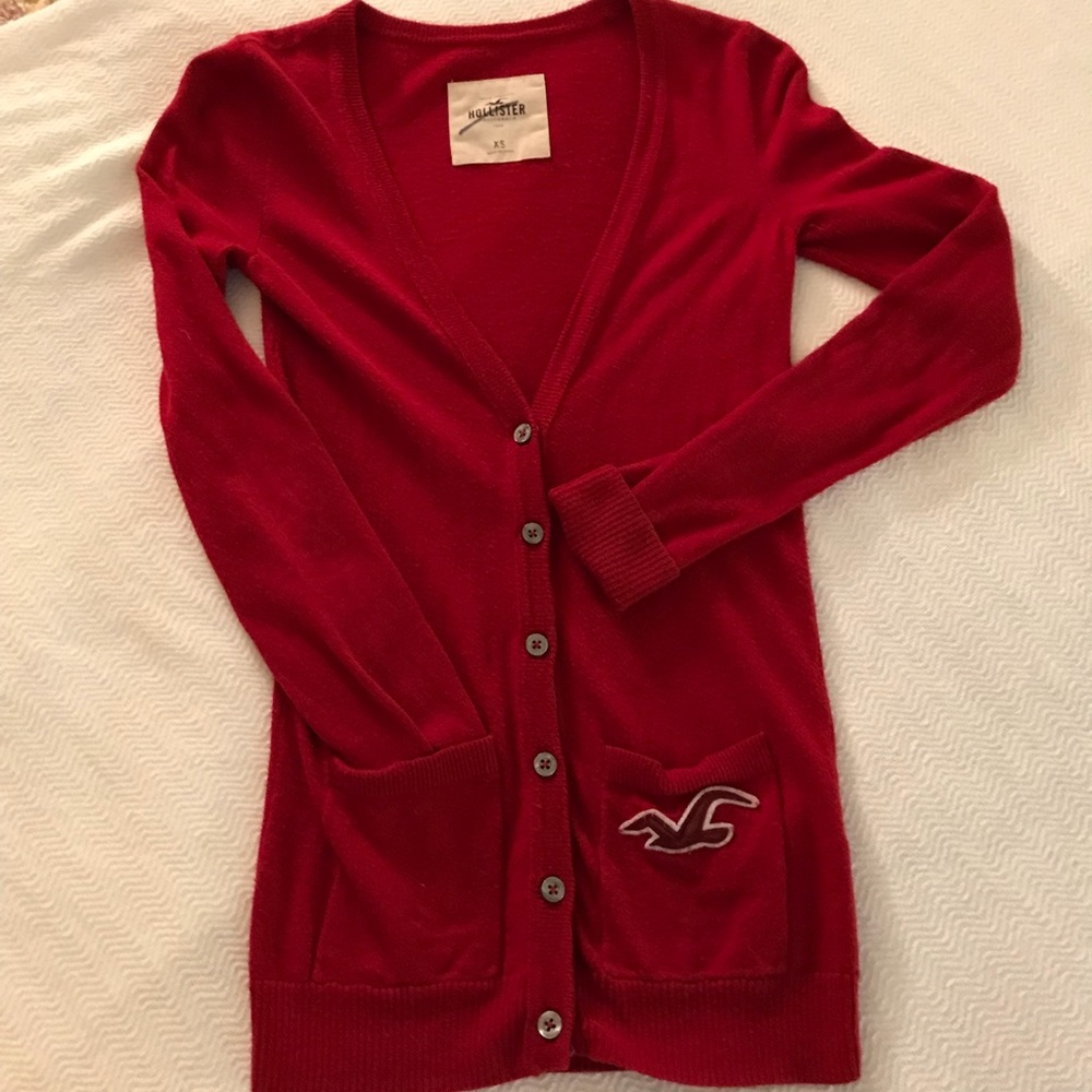 2 for 1 Hollister Cardigan and Long Sleeve Oxford